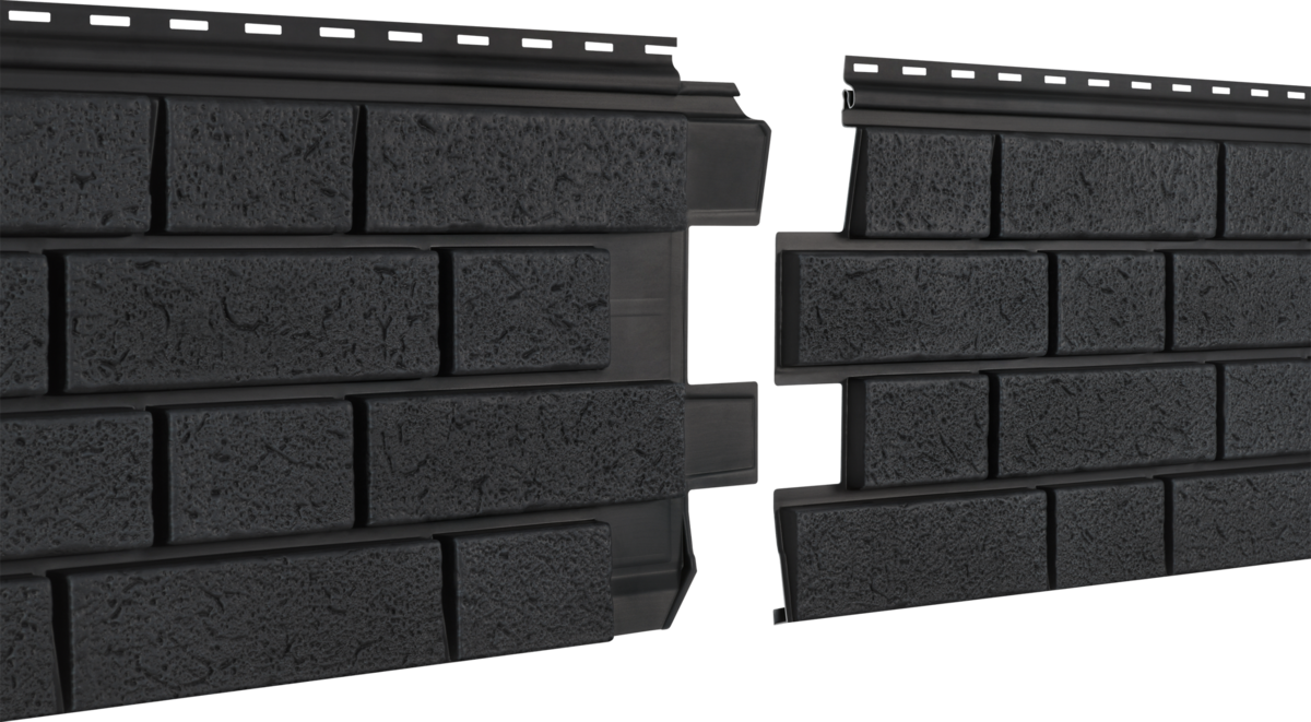 Фасадные панели Стоун Хаус S-Lock Клинкер Нордик Глина